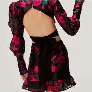 For Love and Lemons open back dress!